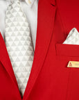Above-Wing Tie + Pocket Square Bundle